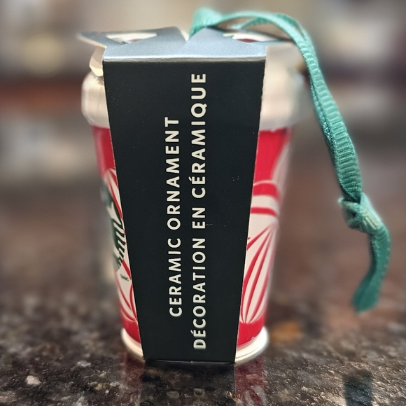Starbucks 2024 Ceramic Holiday Cup Christmas Ornament - NWT - Picture 3 of 3